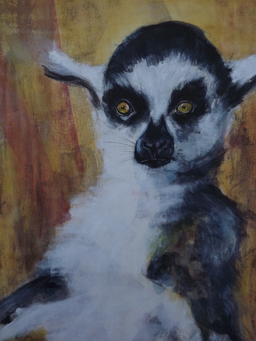Chester Arts Fair, Cheryl Leach, Sunbathing Lemur